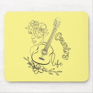 Country Music Mouse Pad