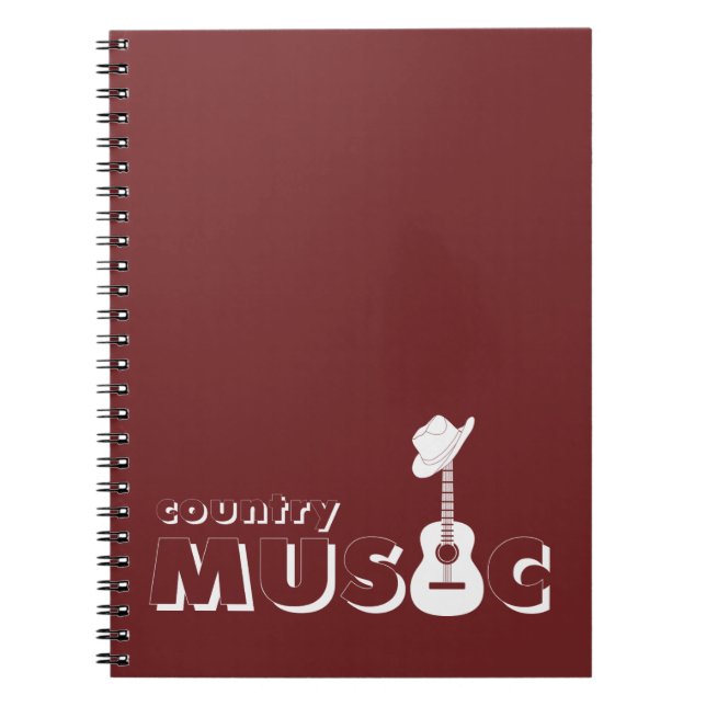 Country music notebook (Front)