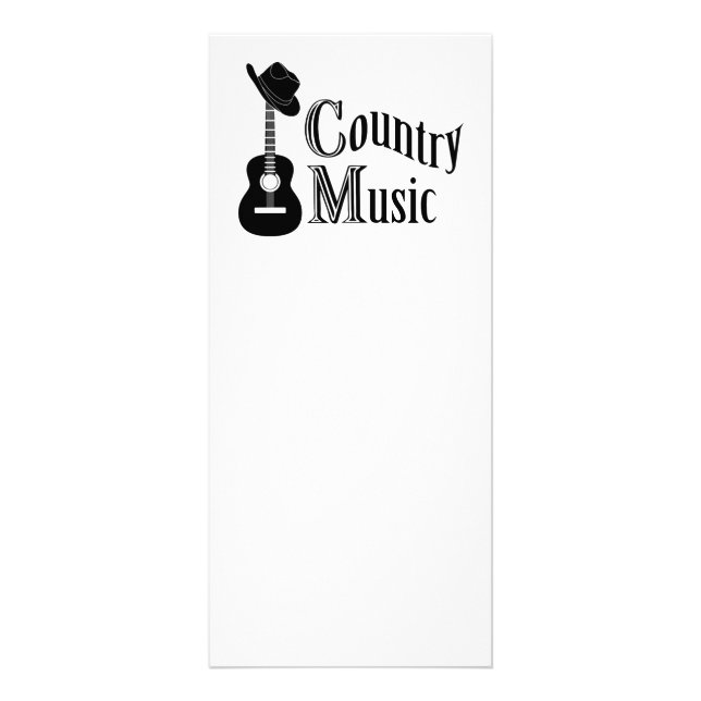 Country music rack card (Front)