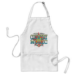 Country Music Soul Apron