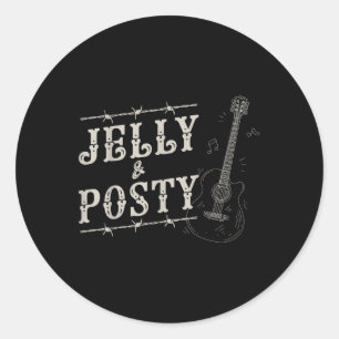 Country Music Tour Men Women Outfit _3 Classic Round Sticker