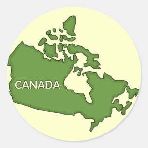 Country of Canada Stickers