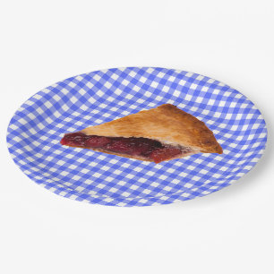 Country pie paper plate