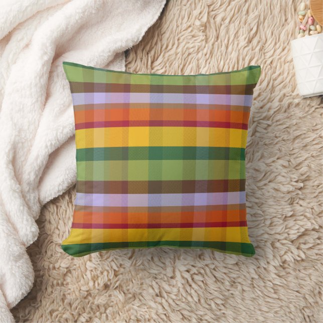 Country Poodle Plaid DGARTPAP Cushion (Blanket)