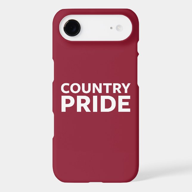 Country Pride Case-Mate iPhone Case (Back)