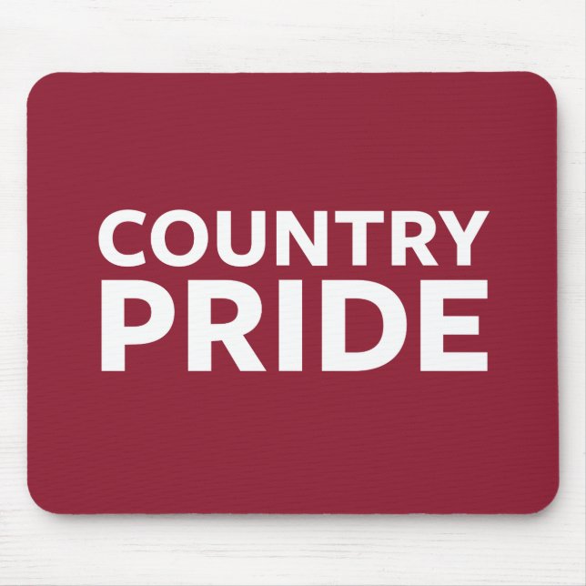 Country Pride Mouse Pad (Front)