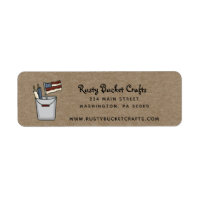 Country Primitive Americana Candles and Flag Kraft