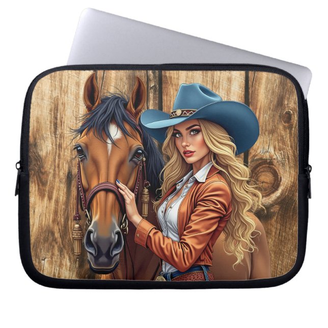Country Ride Laptop Sleeve (Front)