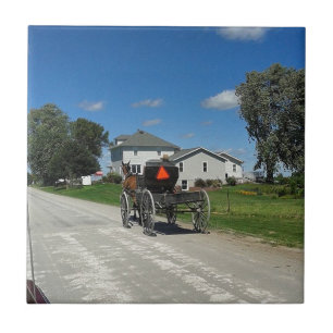 Country Road Ceramic Tile