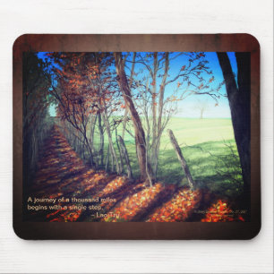 "Country Road” Fine Art Landscape Mouse Pad