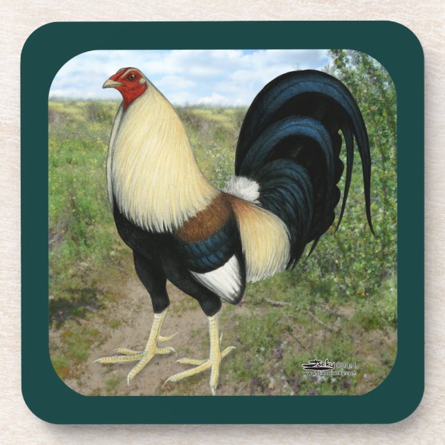 Country Road Gamecock Coaster (Front)