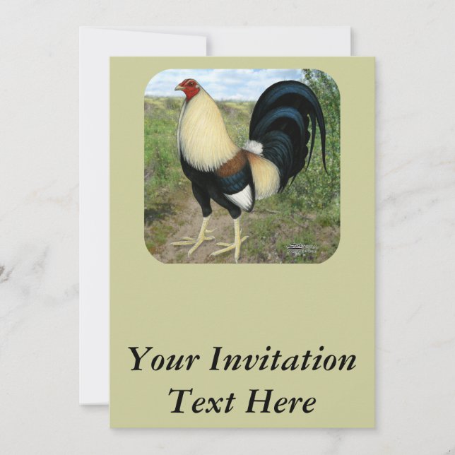Country Road Gamecock Invitation (Front)