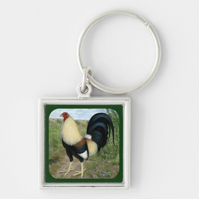 Country Road Gamecock Key Ring (Front)