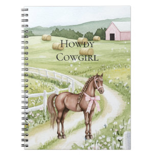 Country Road Horse Notebook