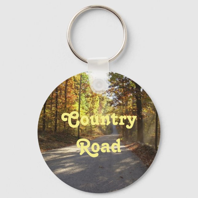 Country Road Keychain (Front)