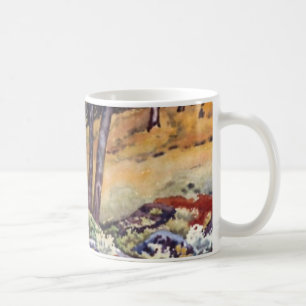 Country Road Mug rural open woodland fields