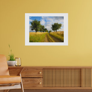 Country Road Painting Poster