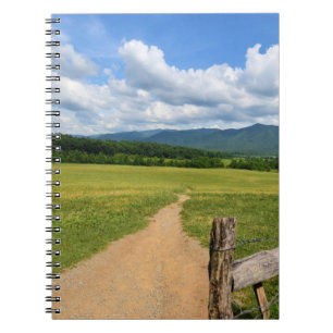 Country Road to the Mountains Notebook