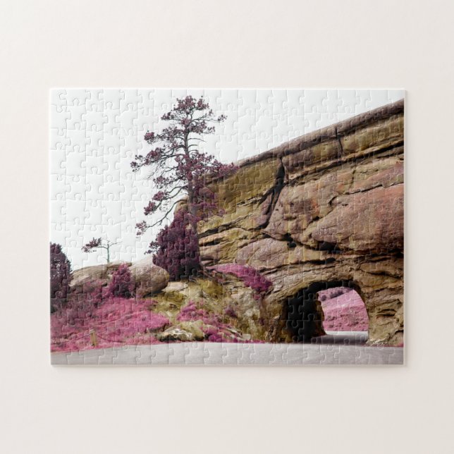country road tunnel jigsaw puzzle (Horizontal)