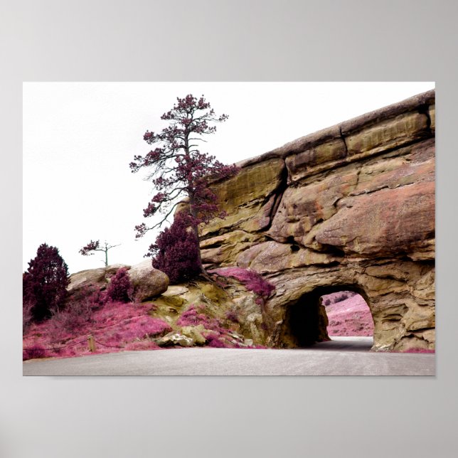 country road tunnel poster (Front)