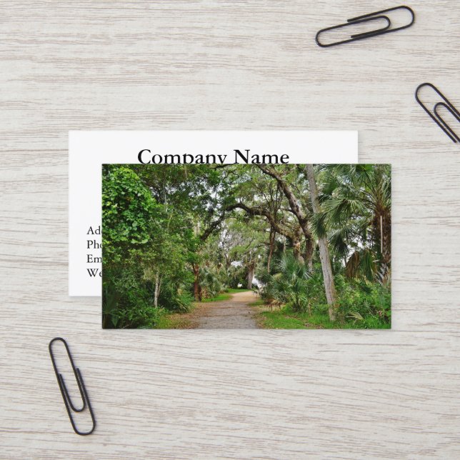 Country Roads Business Card (Front/Back In Situ)