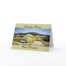 Country Roads Greeting Card