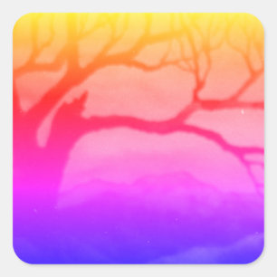 Country Roads rustic landscape and nature Sticker