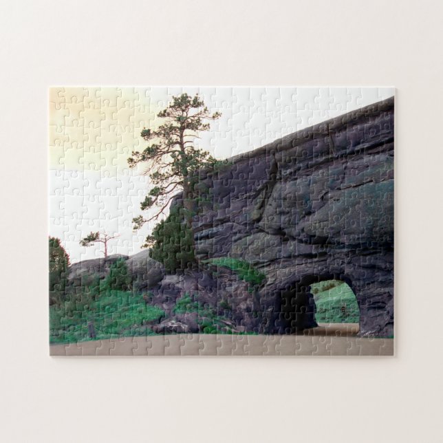 country rock tunnel jigsaw puzzle (Horizontal)