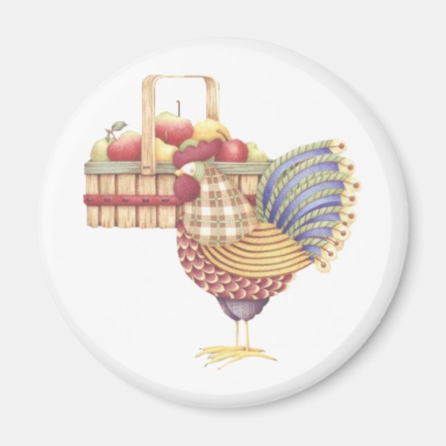 country rooster Magnet (Front)