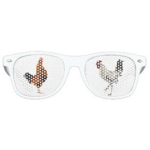 Country Roosters Retro Sunglasses