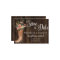 Country Rustic Boot Western Save the Date Card
