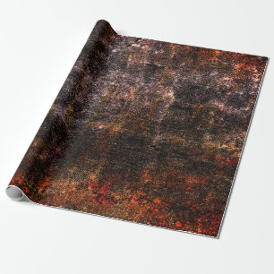 Country Rustic Colourful Vintage Texture Wrapping Paper