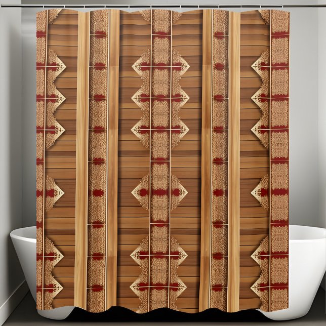 Country Rustic Shower Curtains Vertical Style (Creator Uploaded)