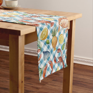 Country Seafood Short Table Runner