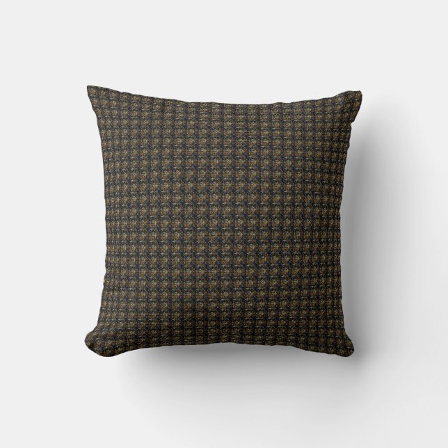 Country Smoky Brown Pillow (Front)