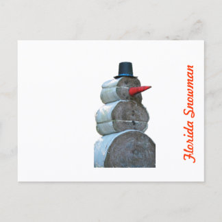 Country Snowman Holiday Cards