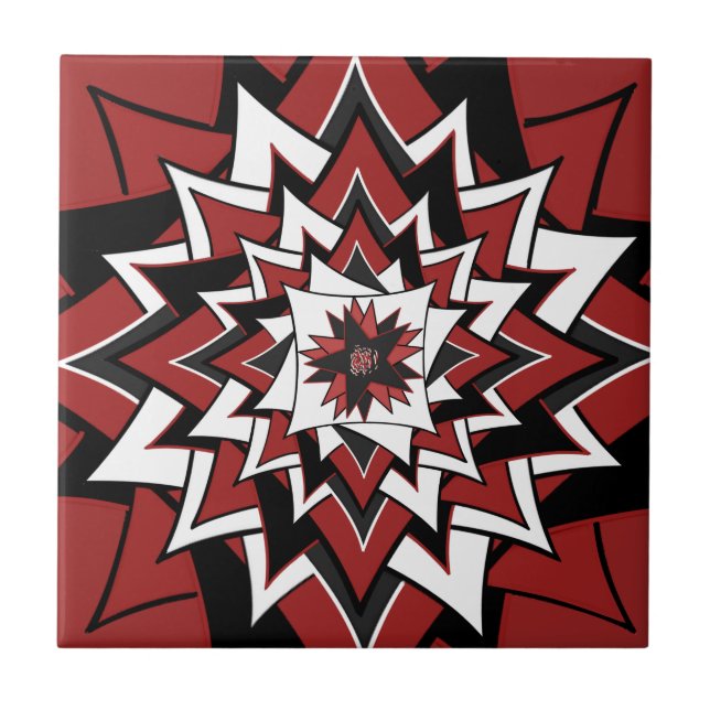 Country Star Ceramic Tile (Front)