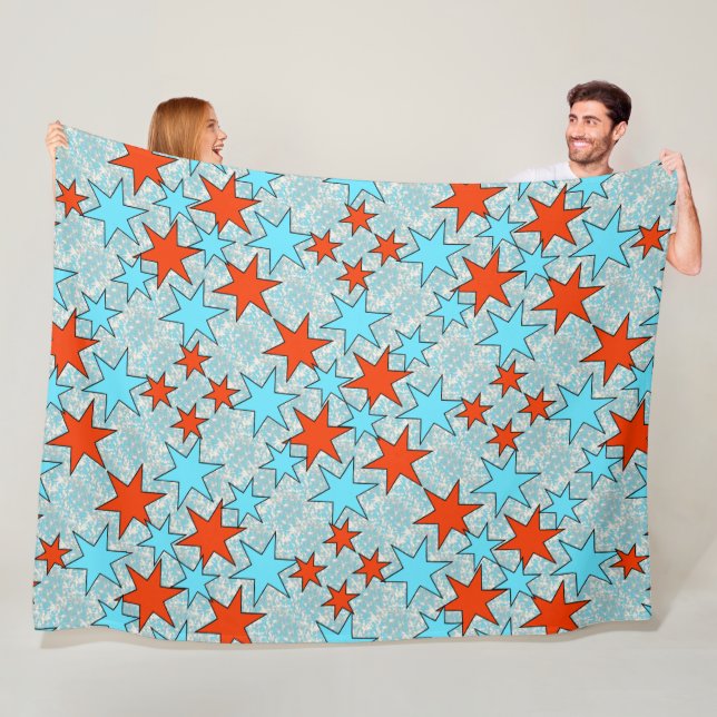 Country Star Fleece Blanket (In Situ)