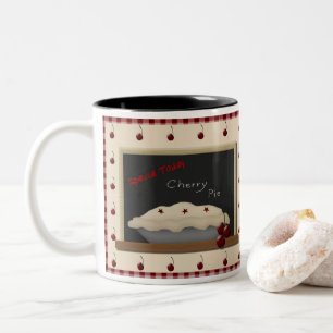 Country Style Cherry Pie Mug