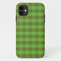 Country-style Green Check, iPhone 5/5s Case-Mate
