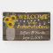 Country Sunflower Custom Wedding Banner