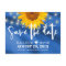 Country Sunflower & String Lights Save the Date