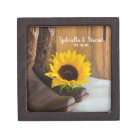 Country Sunflower Western Wedding