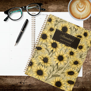 Country Sunflowers  Planner