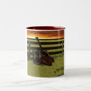 Country Sunset Serenade Mug