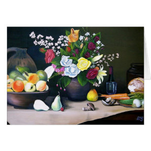Country Table Painting Card