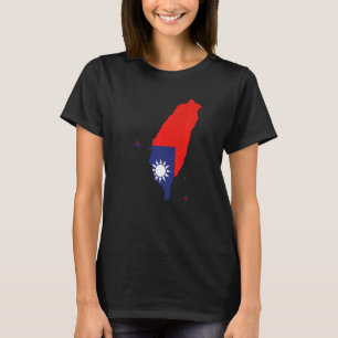 Country Taiwan Flag Of The Republic Of China T-Shirt