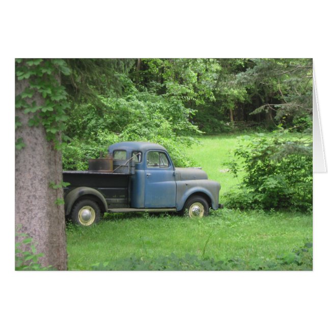 Country Truck Notecard (Front Horizontal)