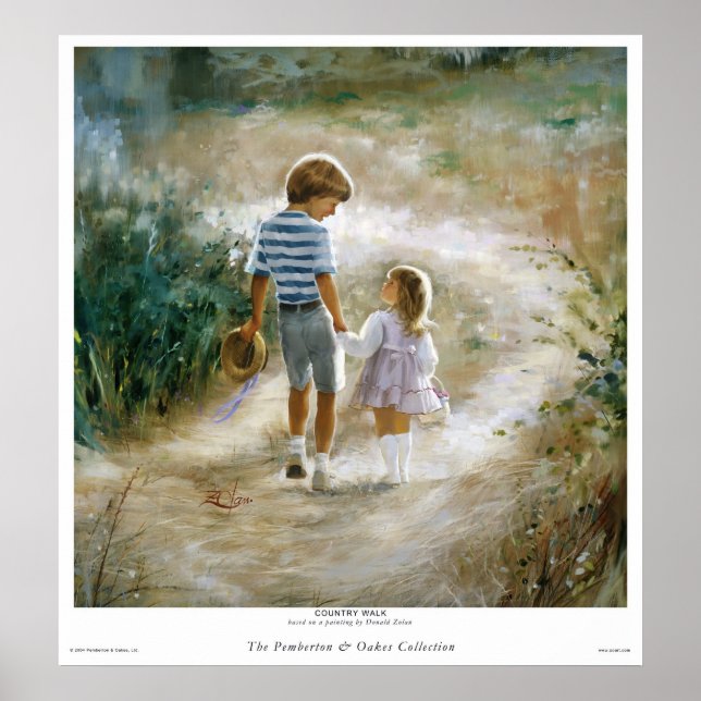 Country Walk Poster (Front)