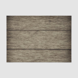 Country Weathered Wood Background Textured Tissue Paper